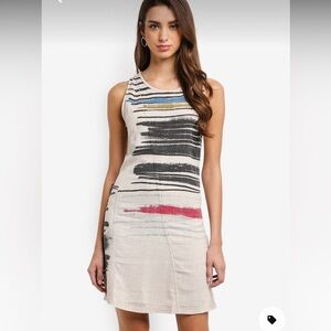 Desigual Multicolor Striped Dress